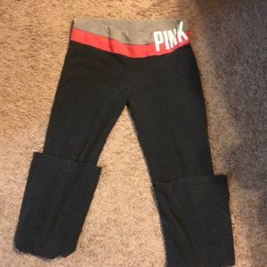 Pink yoga pants